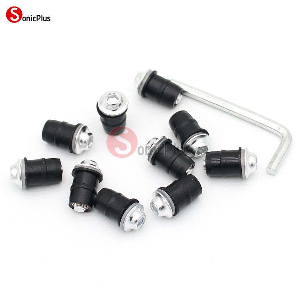 สําหรับ Honda CB650R CBR650R CB 650R 2023 2024 10Ps รถจักรยานยนต์ 5 มม.กระจก Visor Bolts สกรู Nut Fastener Kit - รูปที่ 5