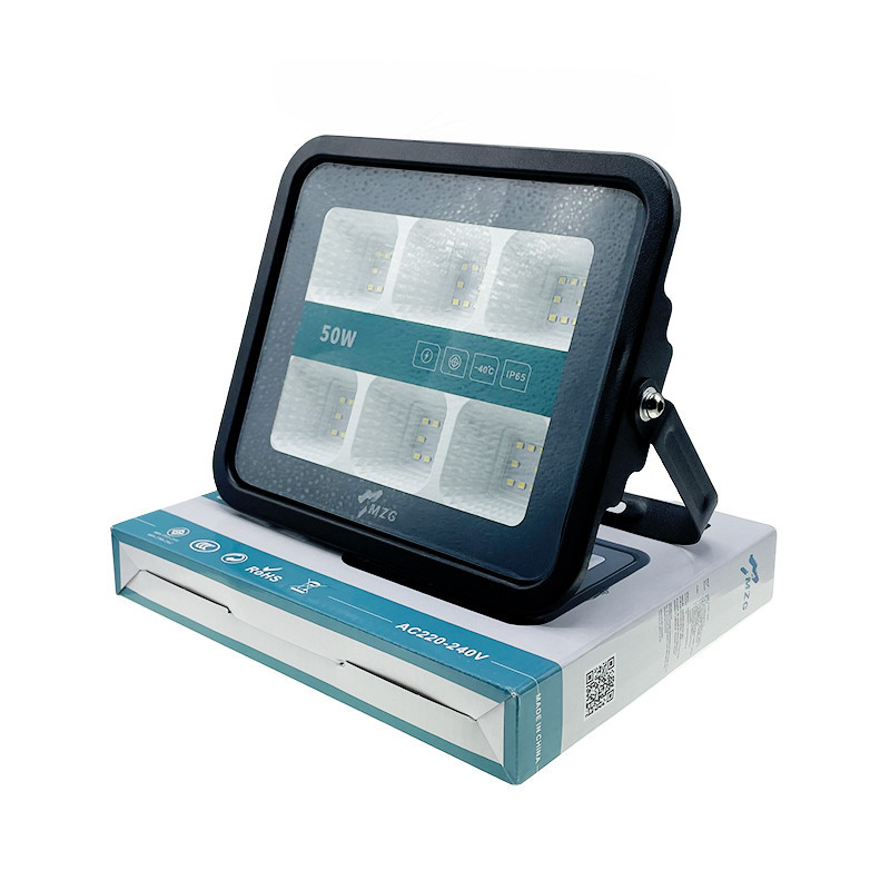 ไฟสปอร์ตไลท์ MZG LED Flood Light รุ่น MT-SSY50W 100W 200W 300W 400W 6500K 3000K ไฟสนาม ไฟส่องป้าย ส่