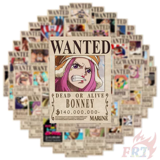 ❉ สติ๊กเกอร์ One Piece Wanted Series 02 ❉ 50 ชิ้น/เซ็ต DIY แฟชั่นสติ๊กเกอร์ Doodle กันน้ํา
