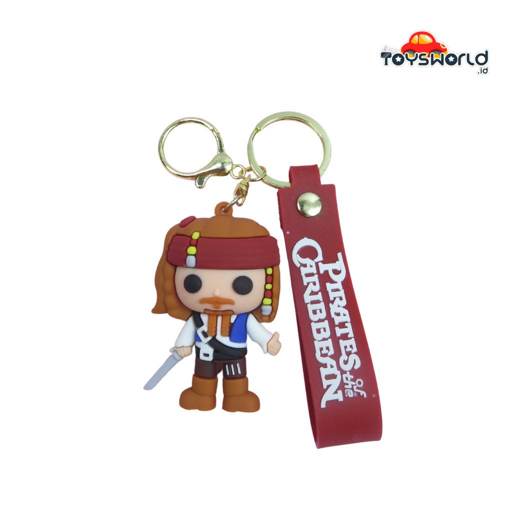 พวงกุญแจ Pirates Of Caribbean Jack Sparrow