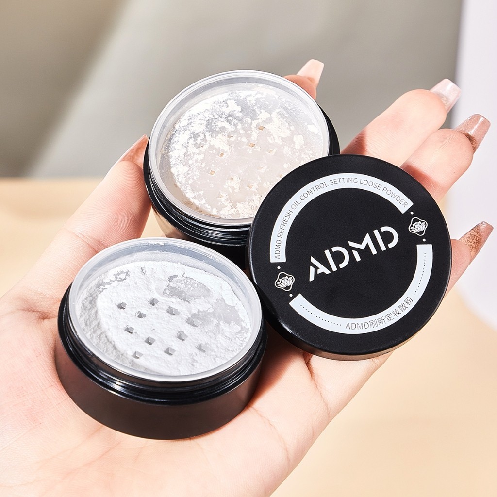 แป้งฝุ่นคุมมัน 6g พร้อมส่ง ขนาดเล็กราคาย่อมเยา คุมมัน กันน้ำกันเหงึ่อ แถมฟับแป้งด้วยน้า