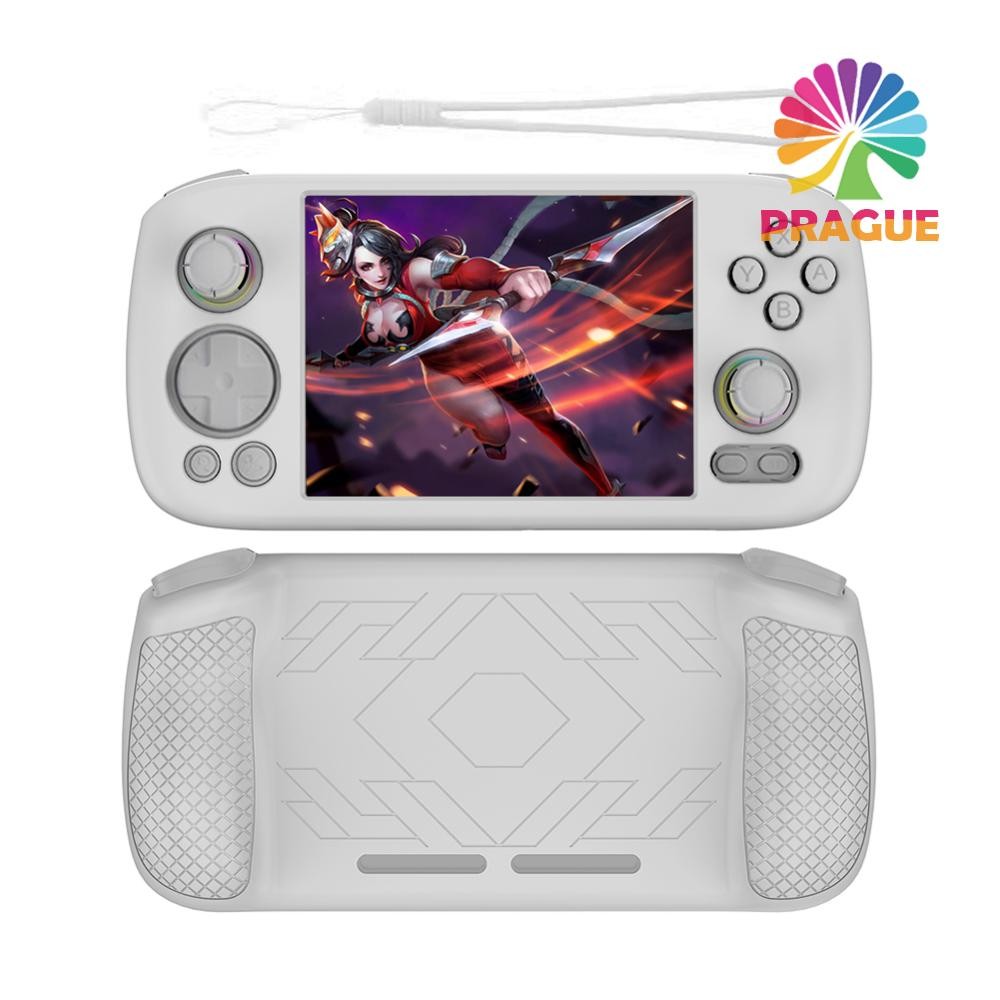 ~ ซิลิโคนฝาครอบป้องกัน Soft Skin Cover Case สําหรับ ANBERNIC RG 406H Game Conso [prague.th]