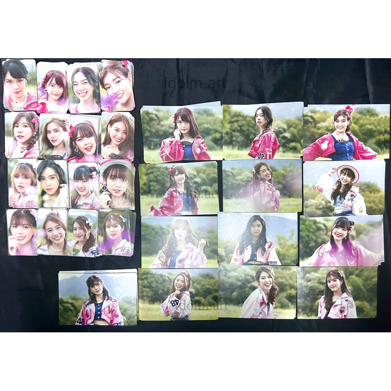 BNK48 Heavy Rotation Selfie Card Post card การ์ดบอกรัก การ์ดข้อความ Cherprang Music Pun Jennis Noey Mobile Kaew Fond Wee