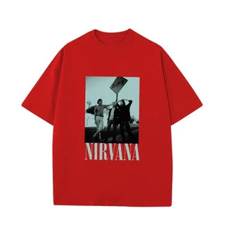 เสื้อยืดผู้ชายเท่ๆ สกรีนลายวงสุดฮิต เสื้อสตรีทแฟชั่นวินเทจ oversize แฟชั่นย้อนยุค เสื้อวงวินเทจเท่ๆ โอเวอร์ไซส์คนอ้วน
