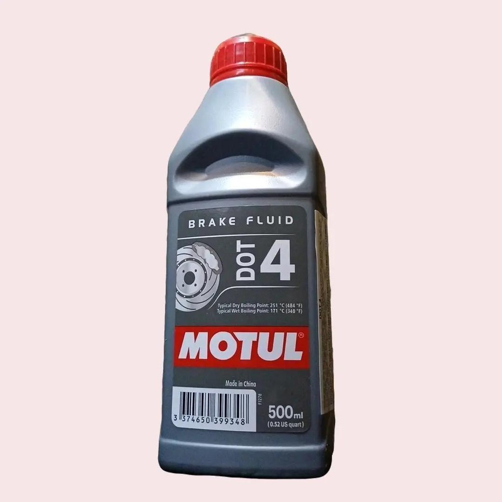 DOT 4 น้ํามันเบรค Motul พรีเมี่ยม 500ml สําหรับระบบเบรกรถยนต์และรถจักรยานยนต์ น้ํามันหล่อลื่น