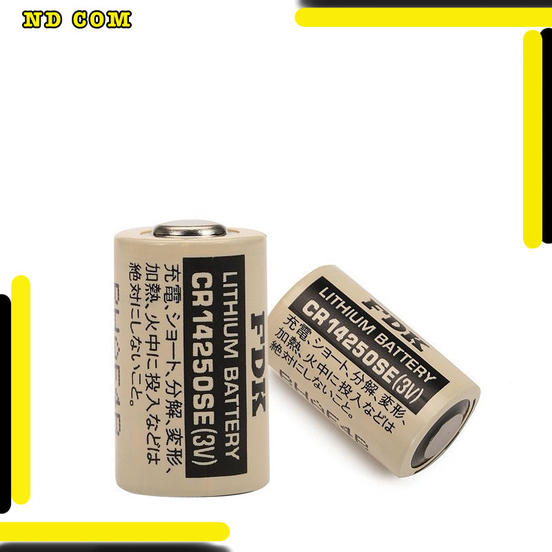 สุดคุ้ม! CR14250 FDK CR14250SE(3V) แพ็คคู่ LITHIUM BATTERY CR14250SE(3V)   แบตเตอรี่ List เที่ยม แบต