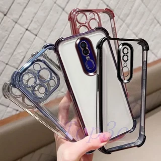 เคส OPPO F11 เคสโทรศัพท์ใสป้องกันการตกสี่มุม SJDK
