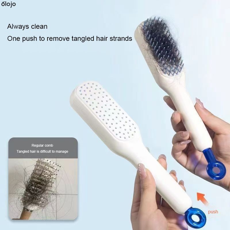 หวีผม ไม่มีเส้นผมที่ตกค้าง หวีนวดผม รุ่นใหม่ล่าสุด - รูปที่ 2