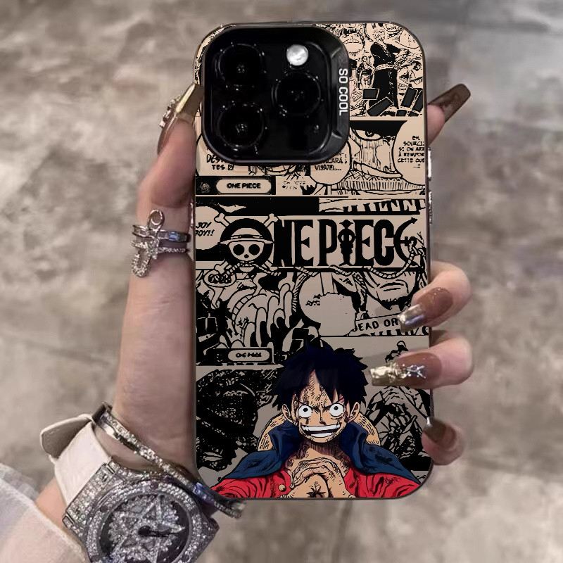 ❤️จัดส่งทันที❤️เคสไอโฟน11 13 14 15 16 17 Pro Max ONE PIECE Luffy Shockproof  Case For iPhone 13PM,16PM,15PM,14PM,12PM