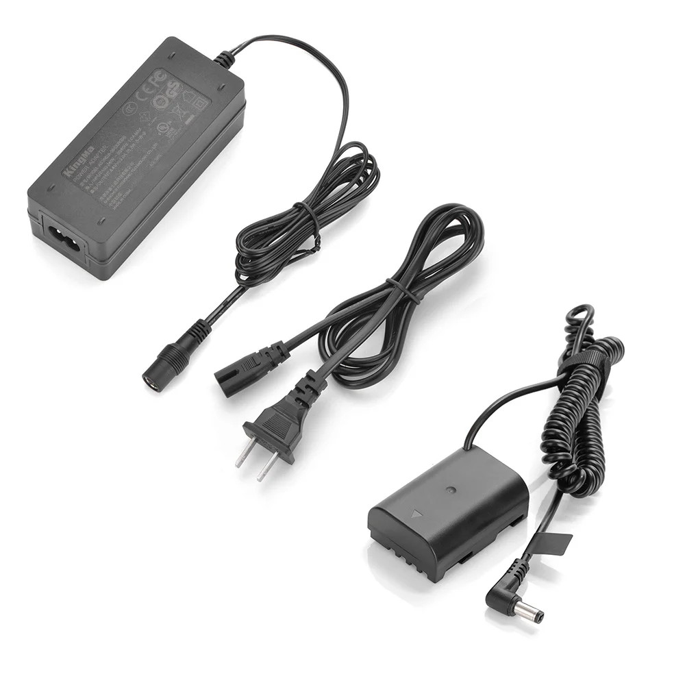 KingMa DMW-BLF19E BLF19 Dummy แบตเตอรี่ AC Power Supply Adapter สําหรับ Panasonic Lumix DMC-GH5 GH5S