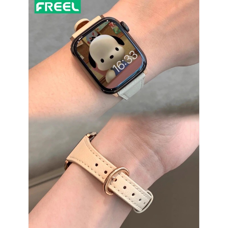 สายหนังบางสําหรับสมาร์ทนาฬิกาhuawei Fit3 Fit 2 Slimบางของแท้นาฬิกาสําหรับGT 4 3 pro 2 42 มม.43 มม.ผู