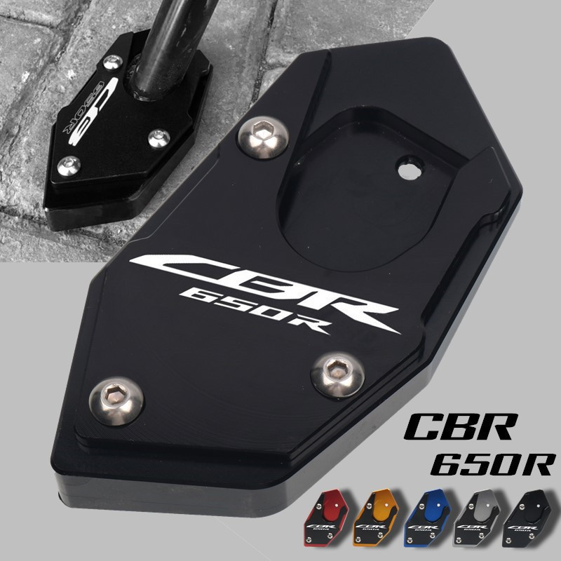 เหมาะสําหรับ CB650R CB650F CBR650F CBR650R ดัดแปลงสนับสนุนเท้าที่นั่งขนาดใหญ่พิเศษกว้างขึ้นเบาะเท้าโ