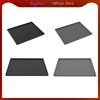 Magideal พรมปูพื้นตู้เย็นซิลิโคน AntiSlip เครื่องใช้ในบ้านป้…