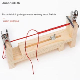 Ank Creative ปฏิบัติเชือก Braiding เครื่องมือถักมือเชือก Rack สําหรับสร้อยข้อมือสร้อยคอ DIY Handcraft เชือกถักเครื่องมือ EN