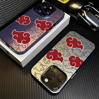 เคสไอโฟน13 for iphone 14 11 12 15 16 Pro MAX 14P 15P 7Plus X XR XSMAX เคสโทรศัพท์ซิลิโคนกันกระแทกลายนารูโตะสุดเท่