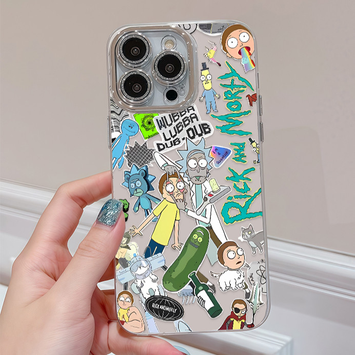 เคสไอโฟน13 for iphone 14 11 12 15 16 Pro MAX 14 15 16 Plus 7Plus XR XSMAX SE เคสโทรศัพท์มือถือกันกระแทกลายการ์ตูนสุดเก๋