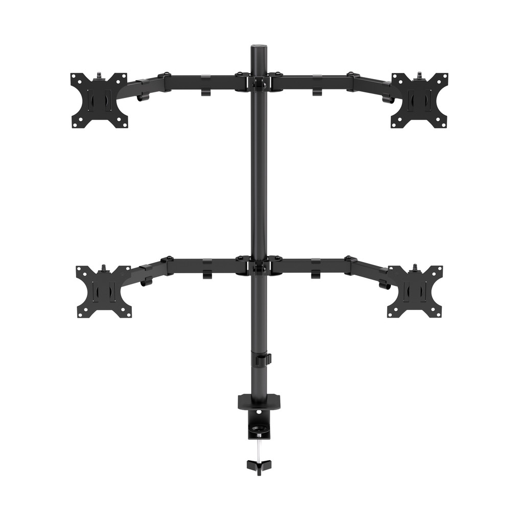 ขาแขวนจอคอม ปรับระดับขึ้น-ลงได้ รองรับจอขนาด 15-32 นิ้ว Clamp Keyhole Display ขาตั้งจอคอม