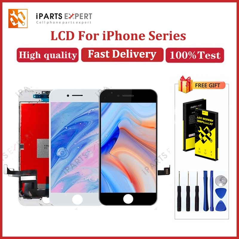 IPARTSEXPERT LCD สําหรับจอแสดงผล IP5S IP6 IP7 IP8 IP6S Plus SE 2016 SE 2020 จอแสดงผล Touch Screen Di