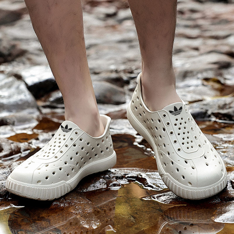 Jnbao ฤดูร้อน รองเท้าแตะ Clogs สวน น้ําหนักเบา สําหรับชายหาด Soft Flats