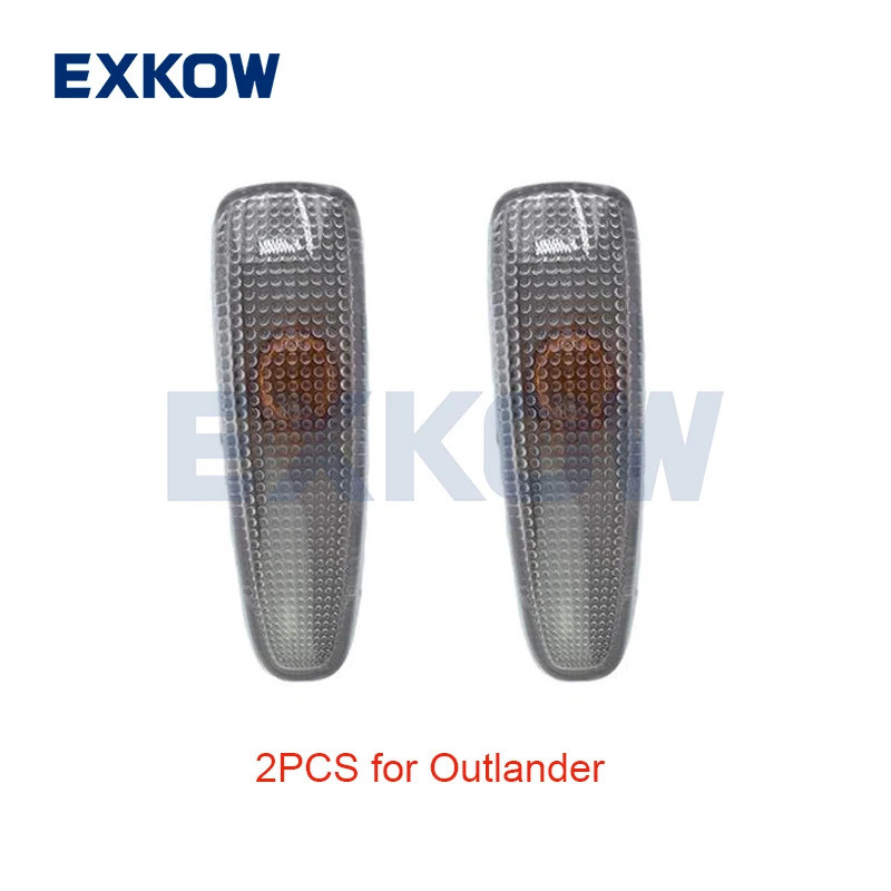 CICISHOP 2PCS 12V-5W เดิมด้านข้างไฟเลี้ยวไฟแสดงสถานะสําหรับ Mitsubishi Outlander 2006- ASX GA1W GA2W
