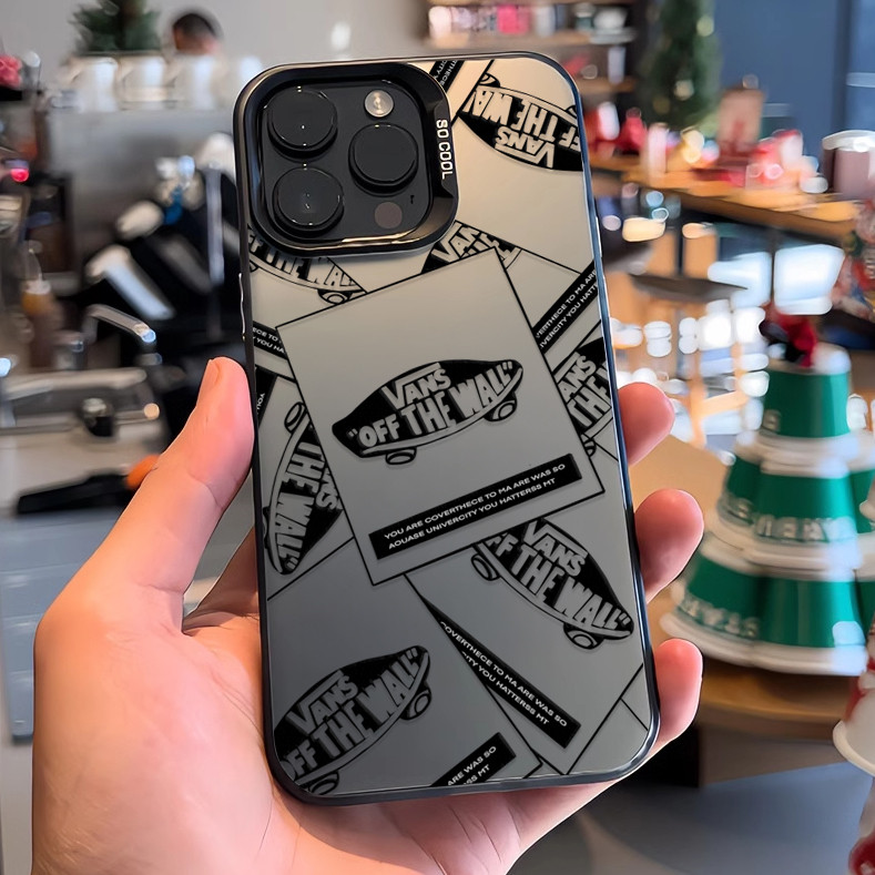 สเก็ตบอร์ดสุดเทรนด์เคสไอโฟนหรูหราไฮโซ For iphone 11 12 13 14 15 16 Pro MAX 14P 15P X XR XSMAX 7Plus เคสโทรศัพท์กันกระแทก