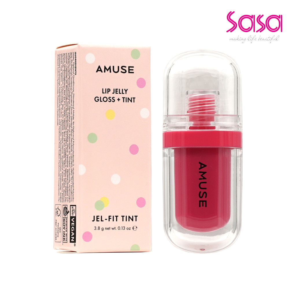 Amuse Jel-Fit Tint 08 Gorgeous Mauve (3.8g) *Expiry 3/2027
