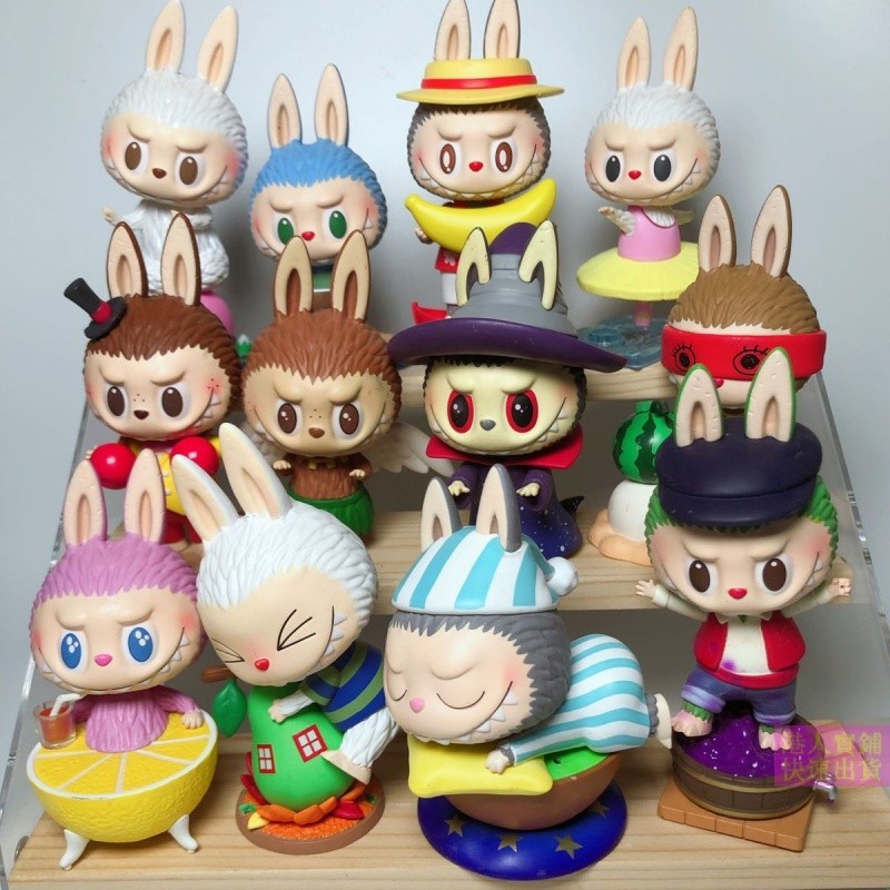 กล่องปริศนา Labubu Labubu Fruit Series Mystery Box ของขวัญ สําหรับตกแต่ง diy
