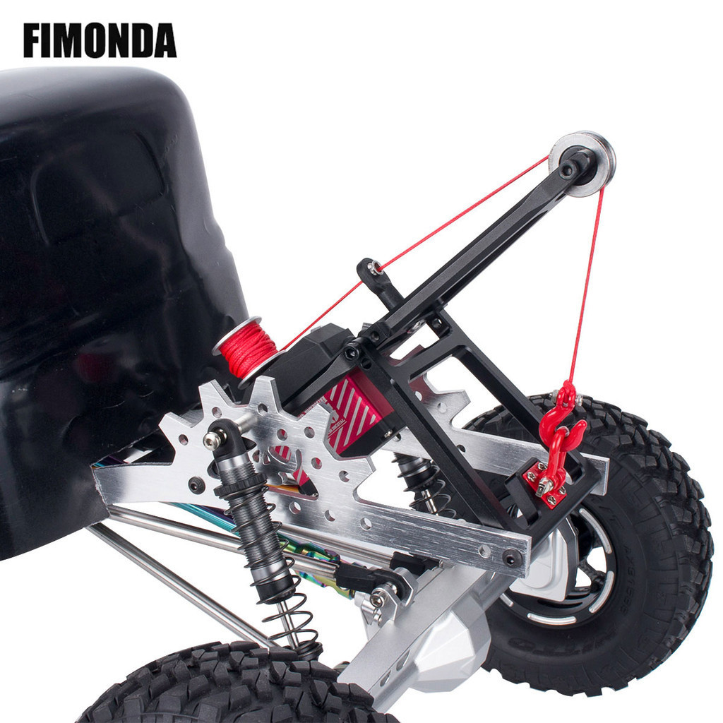 ชุดอุปกรณ์ช่วยเหลือ สเริฟ กว้าน สําหรับรถไต่หินบังคับ 1/0 SCX10 TRX4 Capra LCG