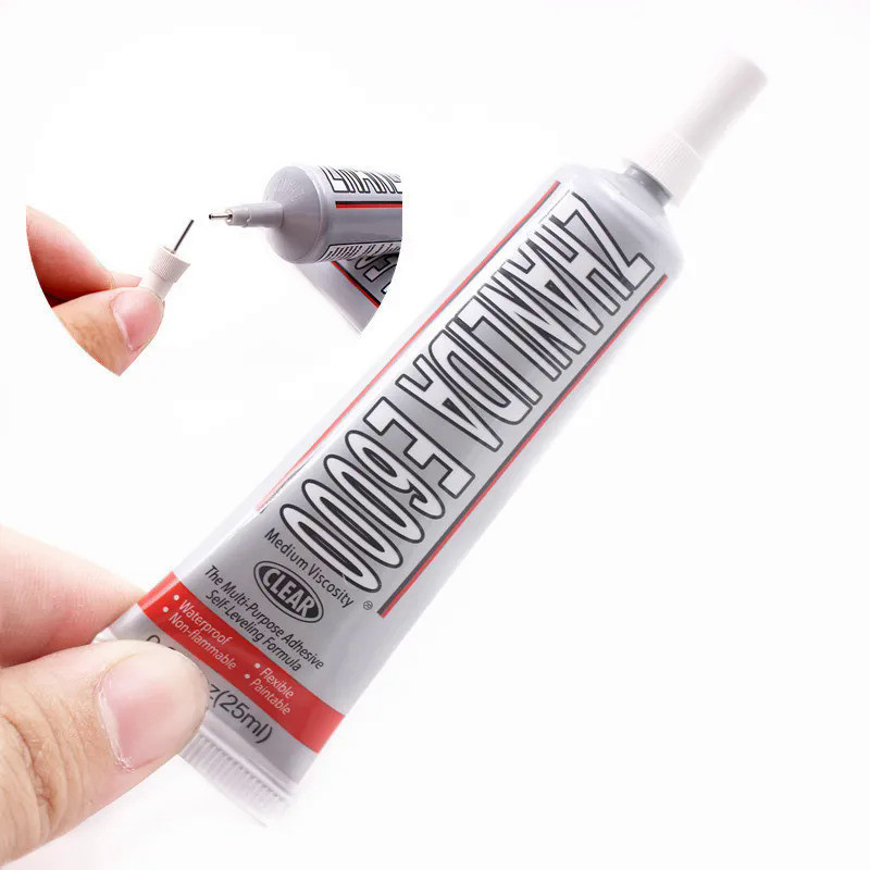 15/25/50/110mL Zhanlida e6000 Transparent Glue Epoxy Adhesive Hotfix for Crystal Rhinestone Glass Je