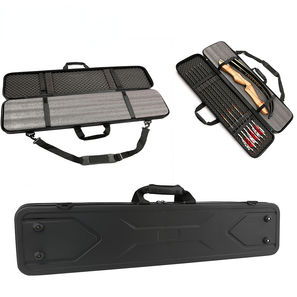 Archery Back Recurve Bow Case กรณีโบว์แบบพกพา กระเป๋าใส่ธนูกลางแจ้ง