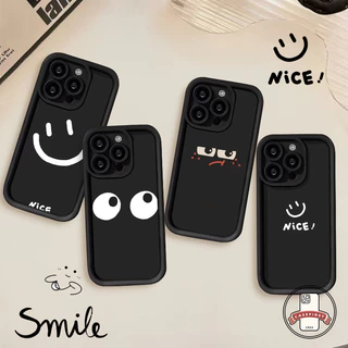 น่ารักยิ้มแสดงออกตลกเคสอ่อนสำหรับ Realme C85 C73 C75 C75 15 14 X C53 C35 C25 C67 5i 5 C55 C15 C51 C11 C20 Note 60 x 50