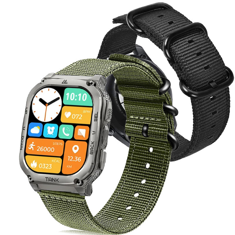 สายนาฬิกาข้อมือไนล่อน อุปกรณ์เสริม สําหรับ KOSPET TANK M3 Ultra Smart Watch