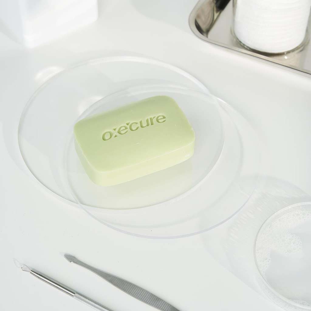 Oxecure อ๊อกซี่ เคียว Sulfur Soap สบู่รักษาสิว บำรุงผิวและลดรอยสิว ป้องกันเกิดสิวซ้ำ ขนาด 30 g./100 g. รูปที่ 6