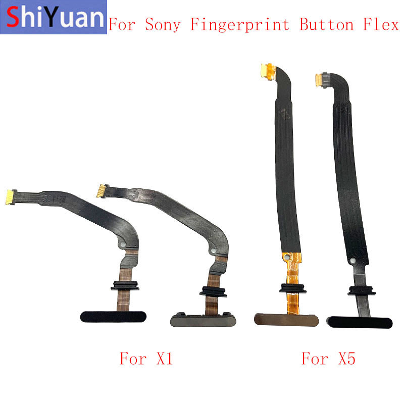 ปุ่มเซ็นเซอร์ลายนิ้วมือ Touch ID Ribbon Flex สําหรับ Sony Xperia 1/XZ4 Xperia 5 J8210 J8270 J9210 อะ