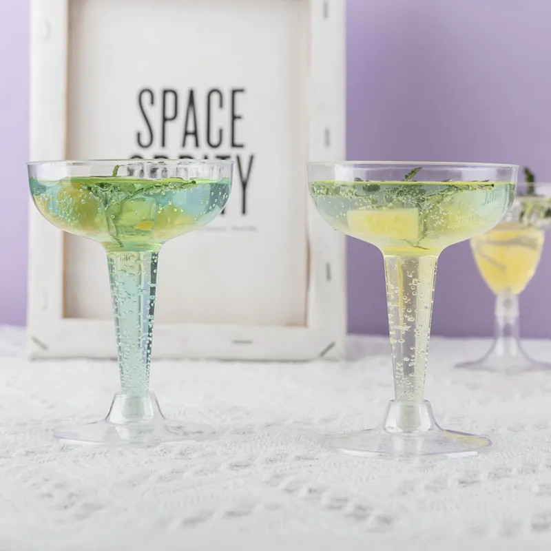 แก้วไวน์พลาสติก แก้วไวน์ ที่ถอดออกได้ แบบพกพา เหมาะสำหรับปิกนิก น้ําหนักเบา ความต้านทานการตก - รูปที่ 4