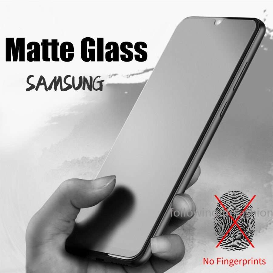 ฟิล์มกระจกนิรภัยกันรอยหน้าจอ 9H เนื้อแมตต์ กันรอยนิ้วมือ สําหรับ Samsung Galaxy A14 2023 Galaxy A14 A14 LTE A34 A54 A24 A04S A04E A13 4G 5G
