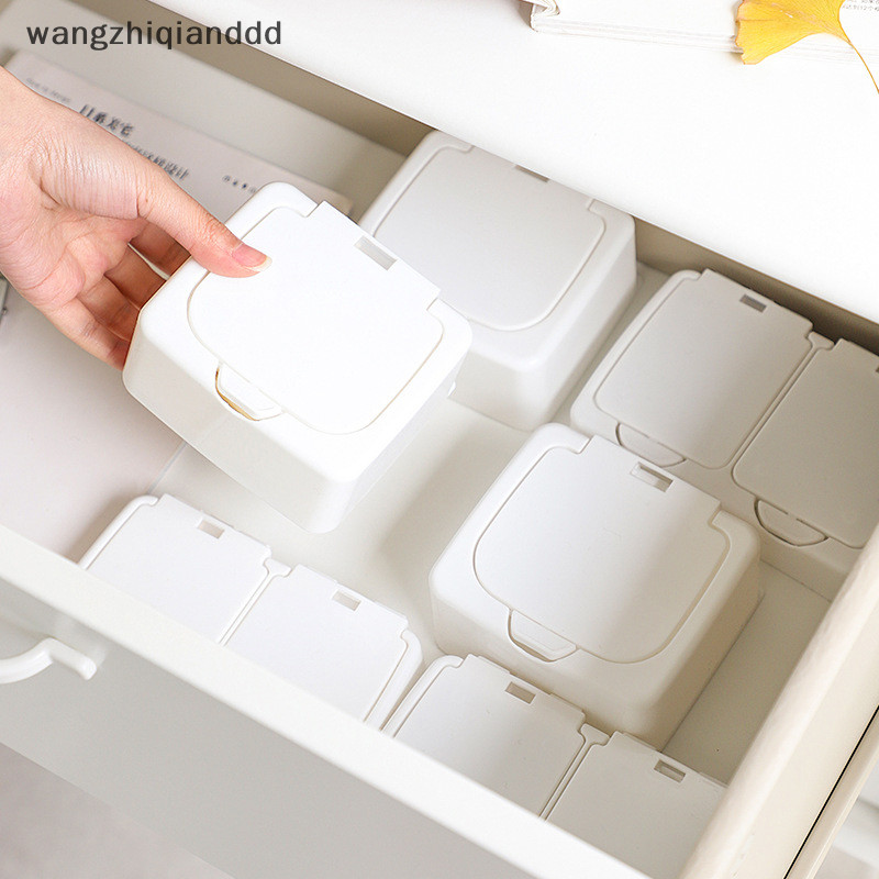 ღwdphღ กล่องเก็บโปสการ์ด สติกเกอร์ สีขาว ความจุขนาดใหญ่ {w}