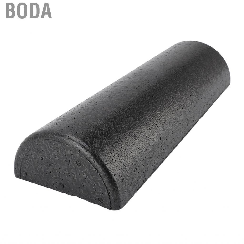 Boda Half Soft Foam Roller  Black EPP for Core Exercises Balance