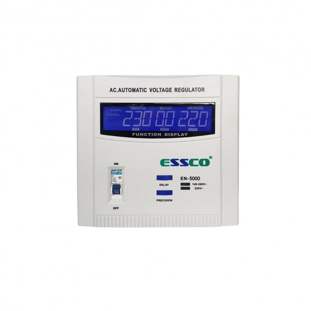 เครื่องปรับและควบคุมแรงดันไฟฟ้า (STABILIZER) ยี่ห้อ ESSCO รุ่น EN-5000 ขนาด 5000VA/4000W