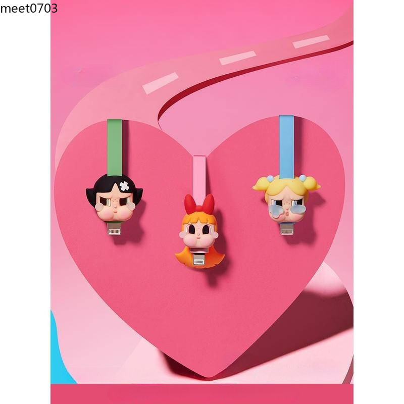 【 ขายดีที ่ สุด 】 POPMART POPMART CRYBABY x Powerpuff Girls Series Mystery Box Data Cable สินค ้ าของขวัญผลิตภัณฑ ์ เกมที ่ ทันสมัยอย ่ างแท ้ จริงวันเกิดคู ่ วันหยุดของขวัญคริสต ์ มาส