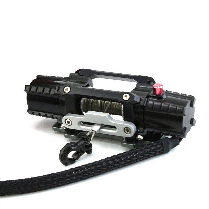 โลหะไฟฟ้า Winch/Winch สําหรับ TRX-4 SCX10 90046 D90 W93 1/10 RC ควบคุมรถ Crawler