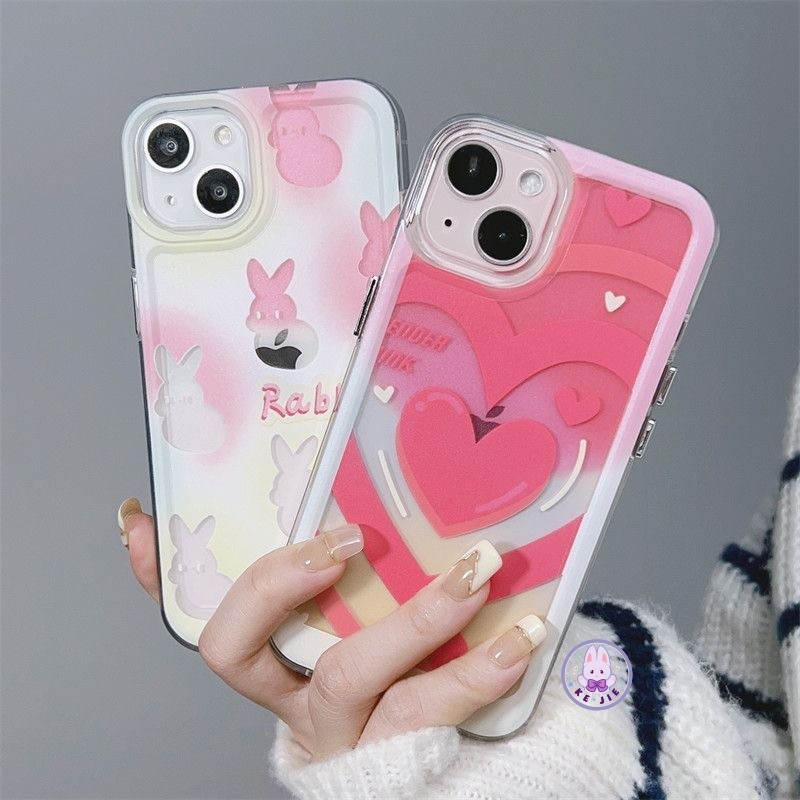 รักกระต่ายกรณีOppo Reno 10 pro + 4F 5 7Z 8Z 8T Oppo A38 A18 A5s A12 A7 A9 A15 A16 A17 A8 A58 A74 A95