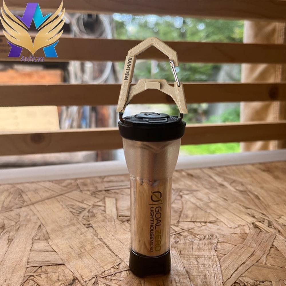 WELLHIKE Camping โคมไฟแขวนหัวเข ็ มขัด ABS GZ โคมไฟฤดูใบไม ้ ผลิหัวเข ็ มขัด GZ Light อุปกรณ ์ เสริม - รูปที่ 5