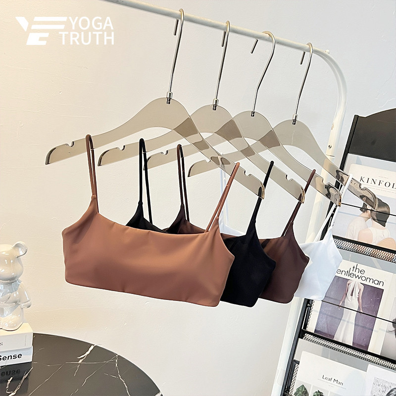 【YOGATRUTH】สปอร์ตบราเซ็กซี่ ระบายอากาศได้ดี ยืดหยุ่น เหมาะกับใส่เล่นโยคะ สําหรับผู้หญิง