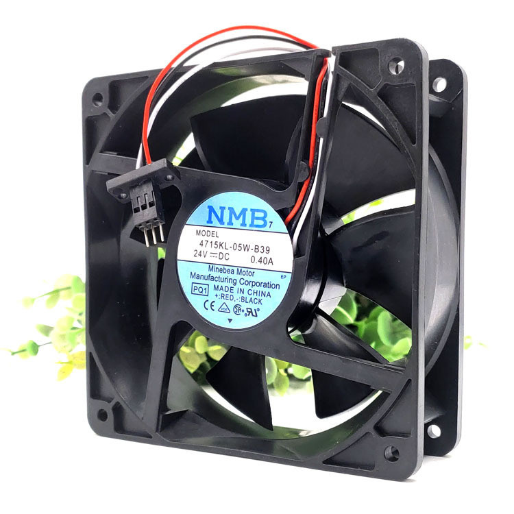 Original NMB อินเวอร ์ เตอร ์ 24V พัดลมระบายความร ้ อน 4715KL-05W-B39/B40/B49/B30/B46 12038