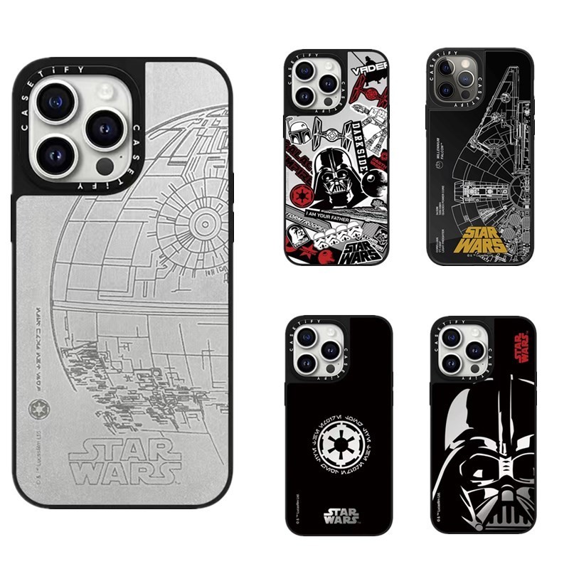 Star Wars CASETiFY Mirror For iPhone 11 12 13 14 15 Plus Pro Max Hard Case Cover