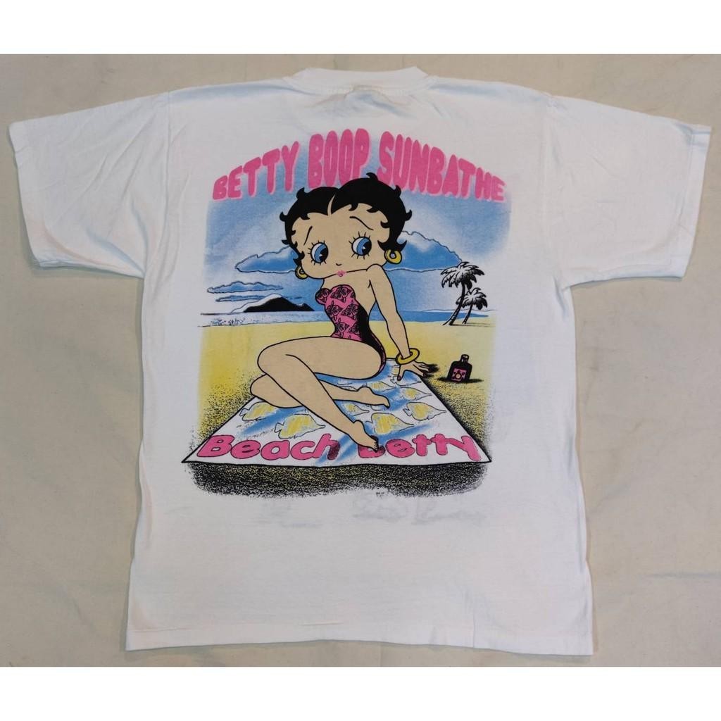 🔥2024 Betty Boop Vintage เสื้อวินเทจ เบทตี้บูป สวยๆ ด่วนๆ เสื้อยืดผ้าฝ้าย S-5XL SOFT