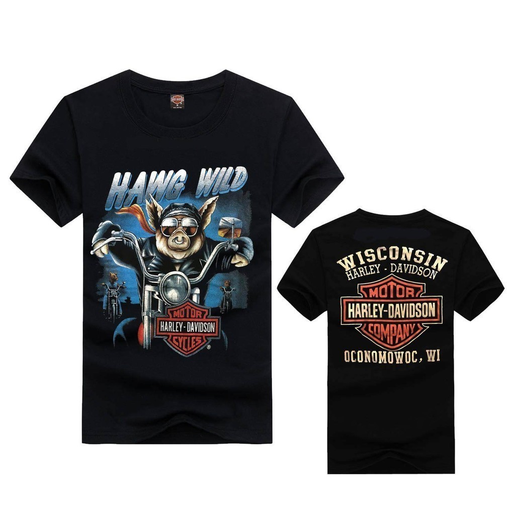 ❤️เสื้อยืดฮาเลย์ Harley-Davidson Reproduction  ป้าย USA ผ้าCotton100 ใสสบาย S-5XL T shirt