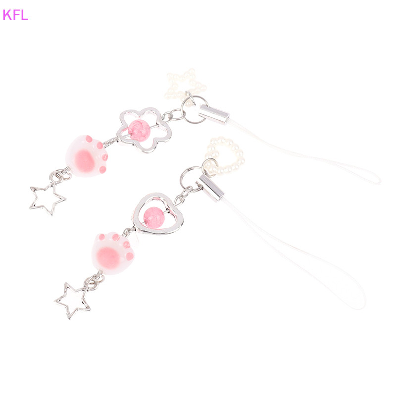 (KFL น ่ ารักโทรศัพท ์ Charm Y2k หัวใจแมวกรงเล ็ บพวงกุญแจ Kawaii กระเป ๋ ารถ Pandent ของขวัญวันเกิดสําหรับสาวขายร ้ อน