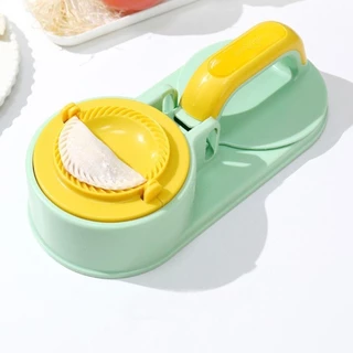 เครื่องทําเกี๊ยว AIRE, เครื่องมือทําเกี๊ยวในครัวเครื่องมือกดแป้ง DIY Dumpling Maker, Easy to Operate Dumpling Wrapper Mold 3 in 1 Dumpling Skin Maker